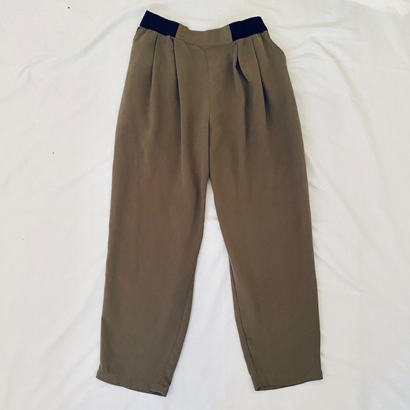 Silence + Noise Cropped Trouser Pants - Picture 2 of 3